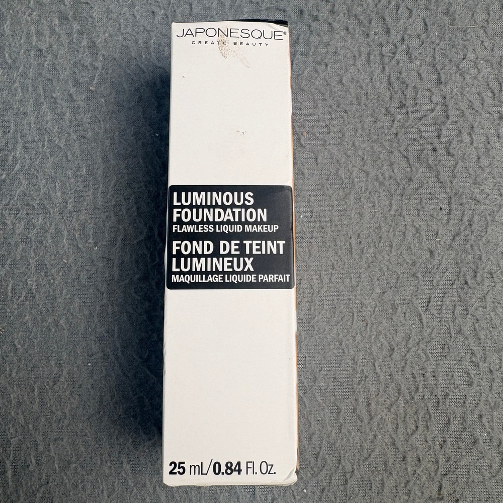 Japonesque Luminous Foundation Shade 03 Flawless Liquid Makeup 0.84oz NIB